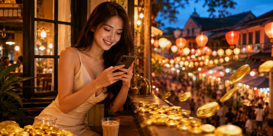 Người chơi theo dõi kèo thể thao tại quán cà phê Đà Lạt