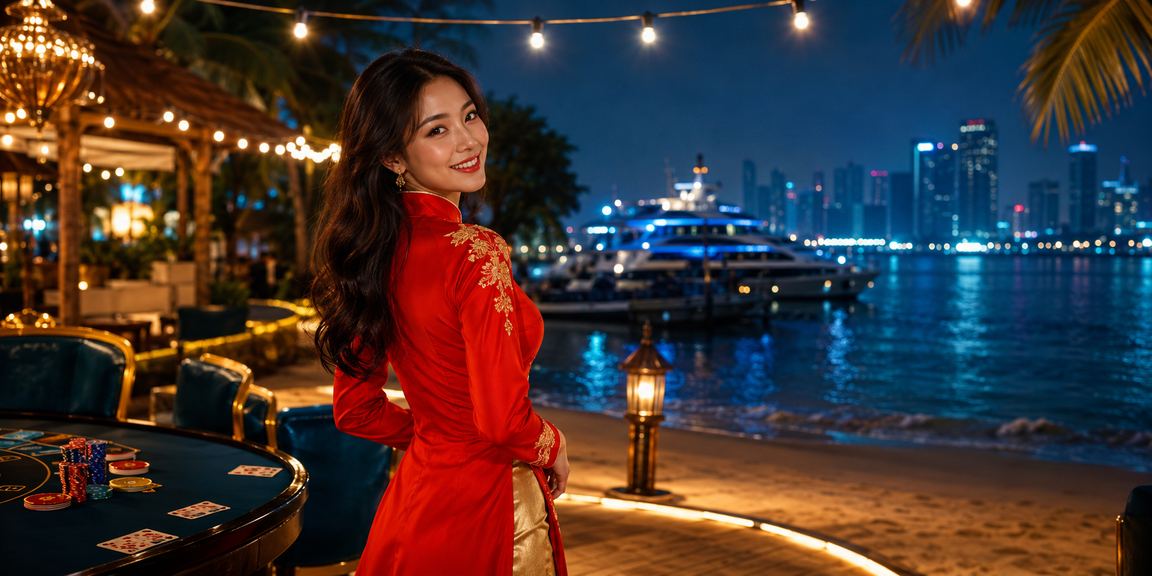Người chơi bài tại Hà Nội mặc áo dài tham gia bàn High Roller trên k19